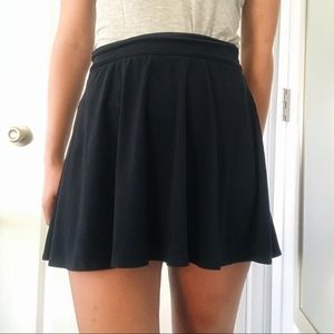 Hollister Soft Navy Skater Skirt